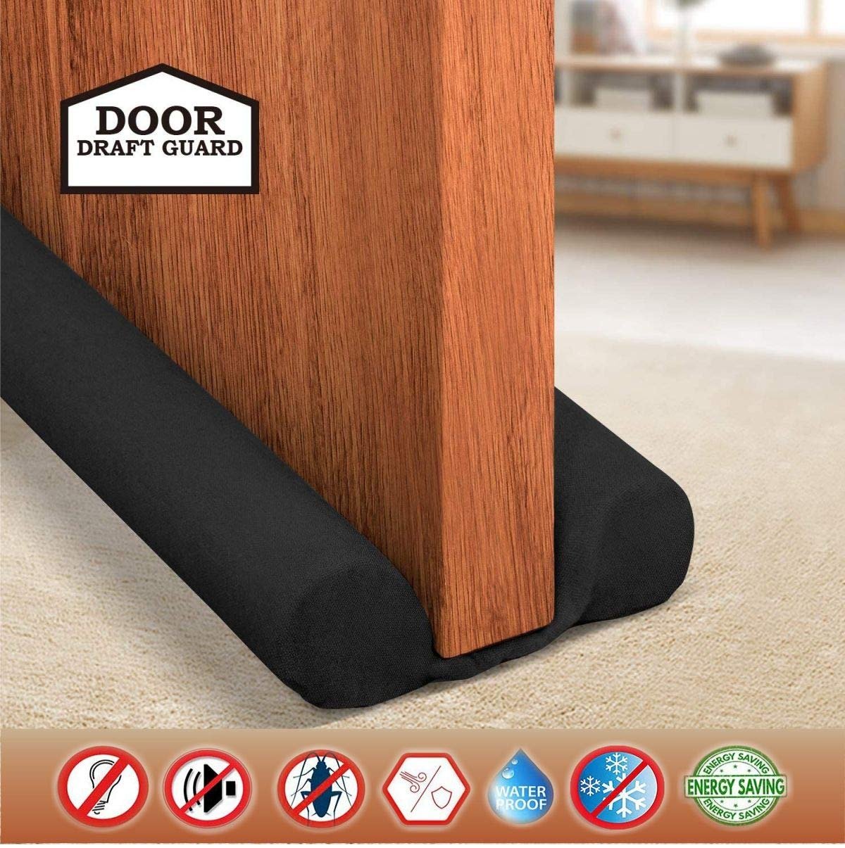 0588 Door Seal Twin Draught Draft Guard - SkyShopy 0588 Door Seal Twin Draught Draft Guard - SkyShopy